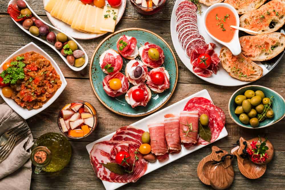Lunch in Spain