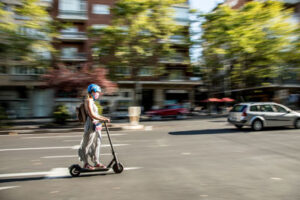 Patinete por Madrid