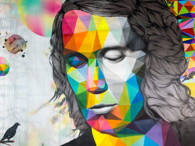 Paco de Lucia graffiti wall Lavapies