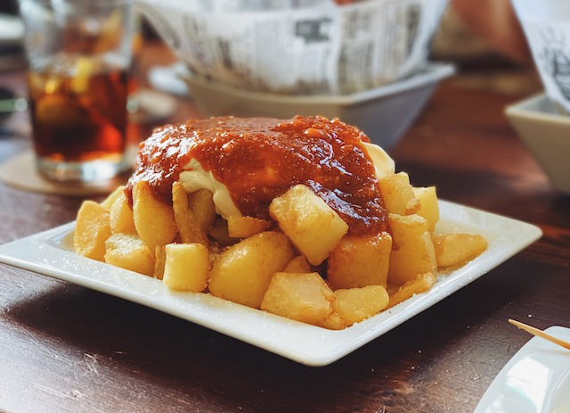 Patatas bravas Madrid gastronomy